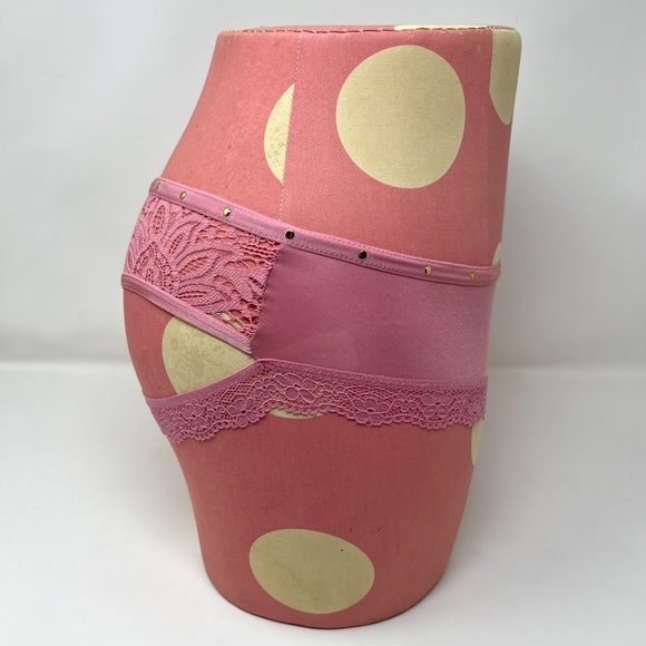 🔥VS Very Sexy Satin Lace Cut Out Cheeky Panty XS - Picture 5 of 11